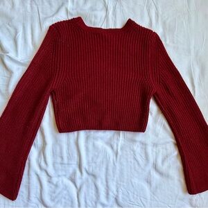 Windsor Women's Red Knit Sweater